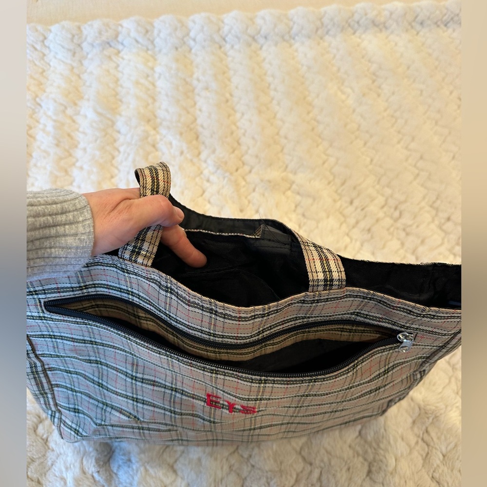Eys Tote Plaid Bag View 5